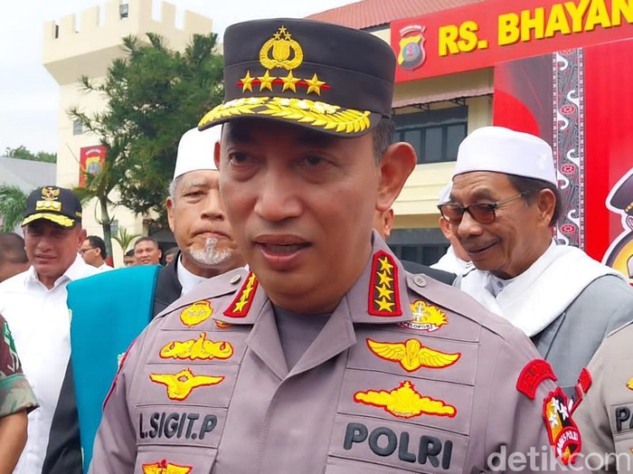Kapolri Jenderal Listyo Sigit Prabowo (Finta Rahyuni/detikSumut)