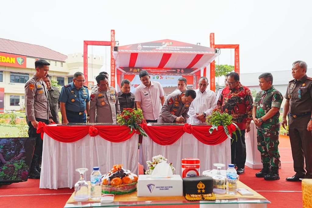 Kapolri Resmikan renovasi Rumah Sakit Bhayangkara Tingkat II Mas Kadiran, Medan