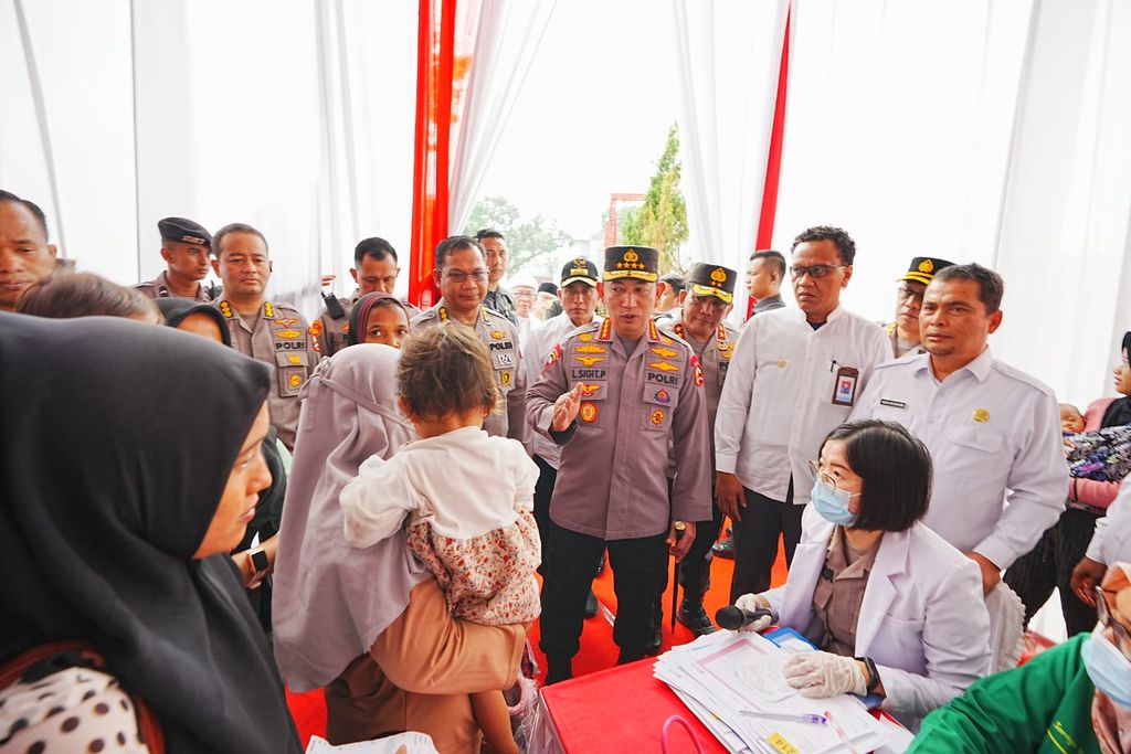 Kapolri Resmikan renovasi Rumah Sakit Bhayangkara Tingkat II Mas Kadiran, Medan
