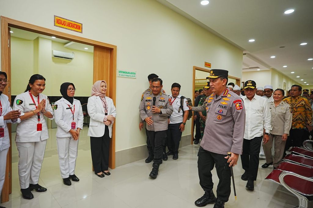 Kapolri Resmikan renovasi Rumah Sakit Bhayangkara Tingkat II Mas Kadiran, Medan