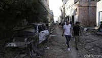 Serangan Israel ke warga Jenin di Tepi Barat, Palestina, tercatat sebagai serangan terbesar dalam 20 tahun terakhir ini. Serangan ini tercatat dalam sejarah.  Photo/Nasser Nasser.