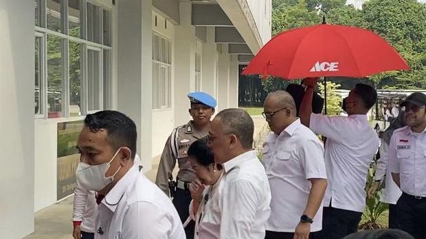 Kunjungan Kerja BRIN di KST Soekarno Cibinong (Devi-detikcom)