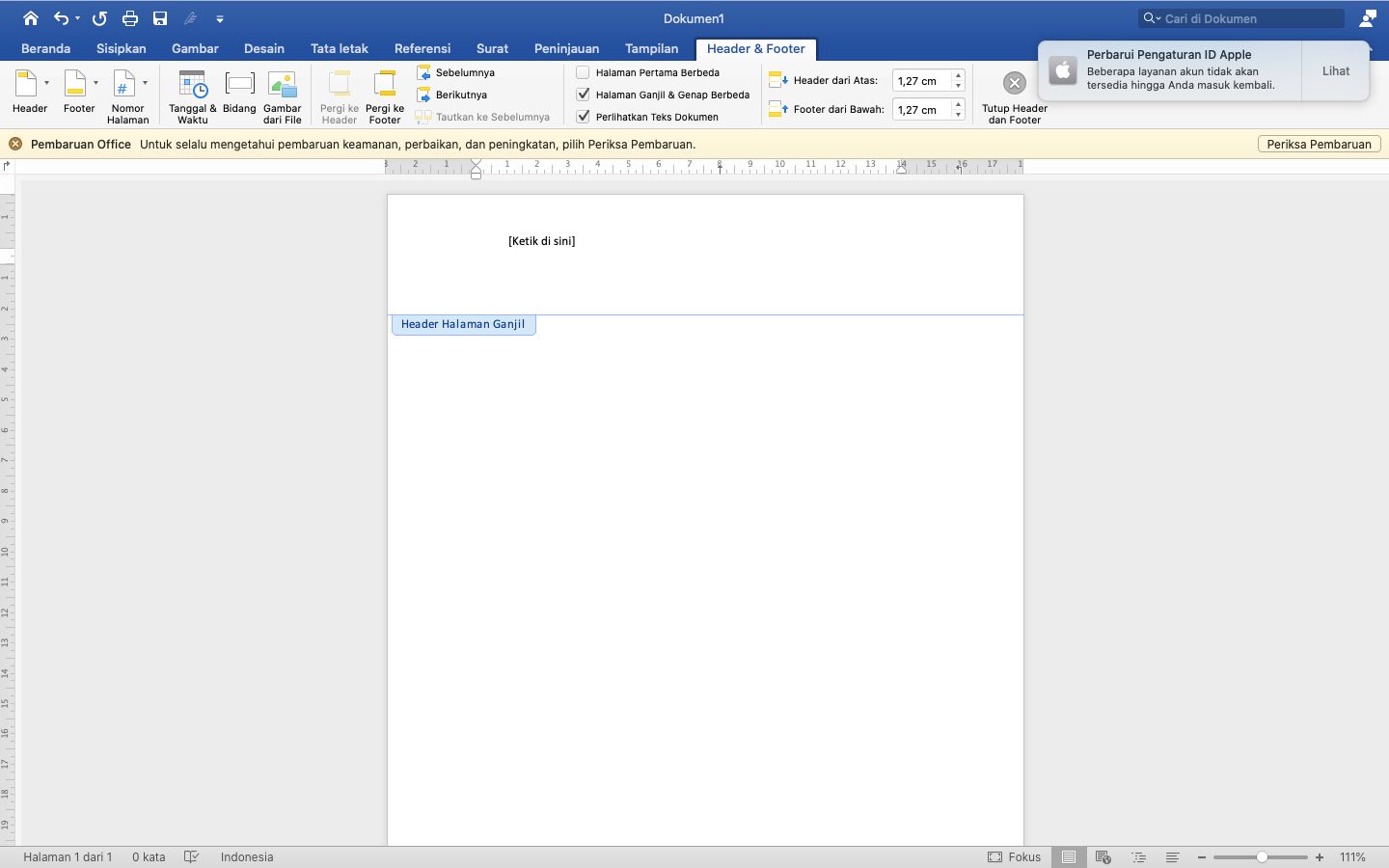 Microsoft Word.