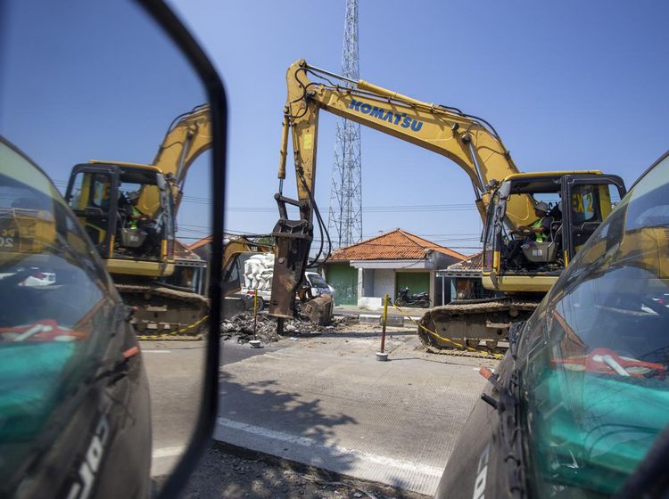 Penampakan Proyek Pemantapan Jalan Pantura dengan Anggaran Rp 1,33 T