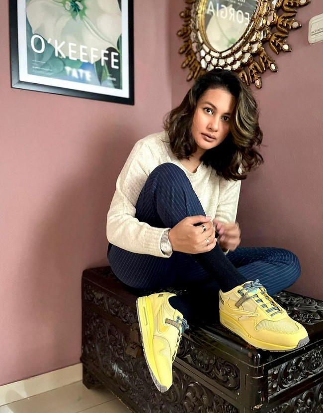 Saat menikah, Raihaanun berusia 18 tahun dan Teddy 32 tahun. Usia mereka terpaut 14 tahun.  Foto: Instagram/@raihaanun