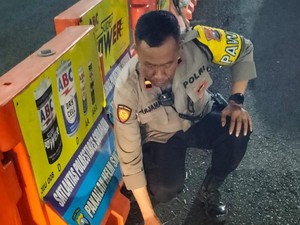 Kata Polisi soal Ranjau Paku Ditemukan Bertebaran di Jalanan Surabaya