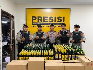 Modus Warung Kelontong di Cimahi Jual Miras Ilegal Via Online