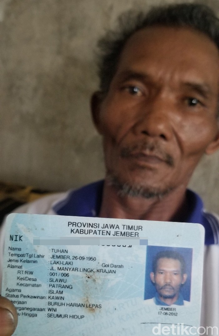 Sosok pria bernama Tuhan di Jember
