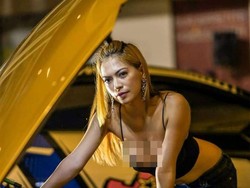 8 Foto Model yang Profesi Utamanya Mekanik Mobil, Dijuluki Montir Terseksi