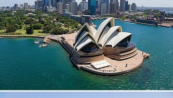 Begini jika Opera House di Sydney hilang. Foto: DesignCrowd via Boredpanda