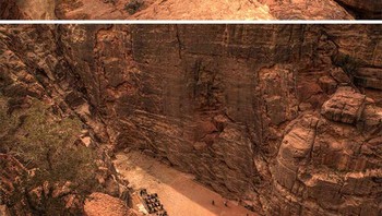 Sandstone City Of Petra jadi kehilangan daya tariknya. Foto: DesignCrowd via Boredpanda