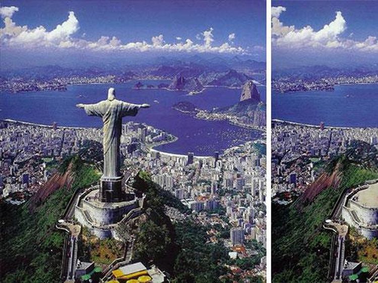 Tampilan Tempat Terkenal Tanpa Landmark Ikoniknya Bikin Tercengang
