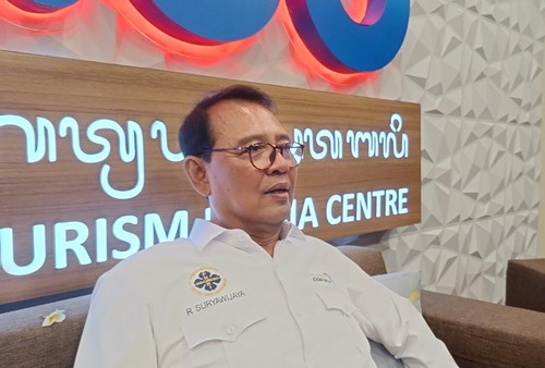 Wakil Ketua PHRI Bali, I Gusti Ngurah Rai Suryawijaya ketika ditemui di Kantor Dinas Pariwisata Provinsi Bali, Jalan Letjen S. Parman, Denpasar, Bali pada Rabu (5/7/2023) malam. (Ni Made Lastri Karsiani Putri-detikBali)