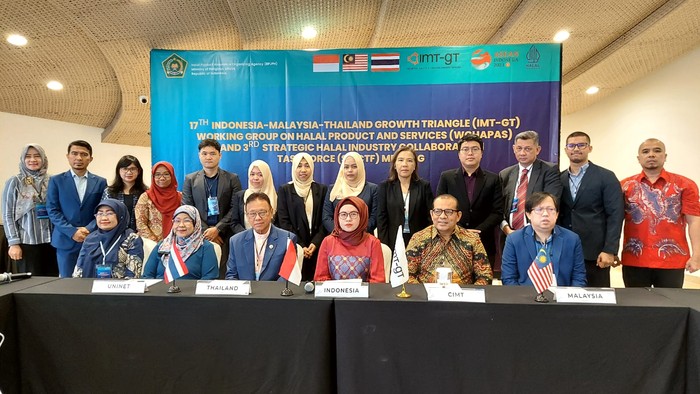 Pertemuan The 17th Indonesia-Malaysia-Thailand Growth Triangle (IMT-GT) Working Group on Halal Product and Services (WGHAPAS) dan The 3rd Strategic Halal Industry Collaboration Task Force (SHICTF) 2023