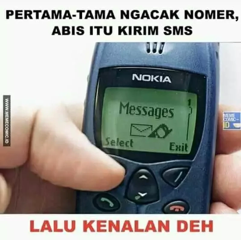 HP jadul membawa sejumlah kenangan yang bikin senyum sendiri. Anak milenial nggak akan paham, deh!