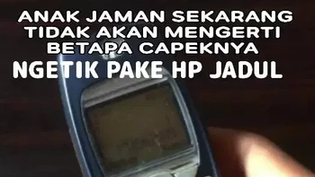 Ngetik kata sisir aja harus mencet keypad 17 kali. Foto: Facebook/Irin Athifelrasya