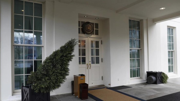 Bagian West Wing pada Gedung Putih di Washington DC, AS. (AP Photo/Jacquelyn Martin/File)