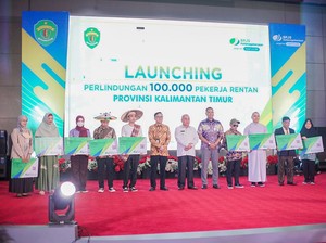 Pemprov Kaltim Daftarkan 100.000 Pekerja Jadi Peserta BPJS Ketenagakerjaan