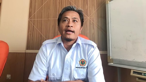 Dekan Fakultas Peternakan Universitas Mataram Prof. Muhammad Ali saat ditemui di ruangannya pada Kamis (6/7/2023).