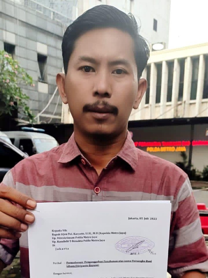 Eka Sumanjaya, kuasa hukum suami kasus KDRT di Depok.