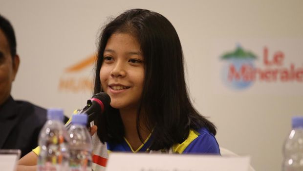 Felisha Alberta Nathaniel Pasaribu, Badminton Asia Junior Championship 2023, Kejuaraan Asia Beregu Junior 2023