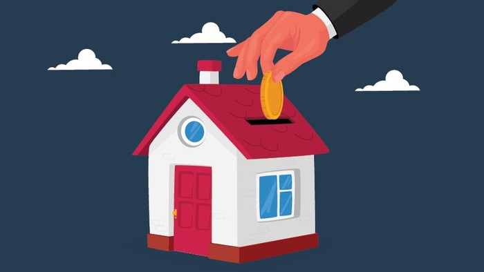 Infografis harga rumah subsidi naik