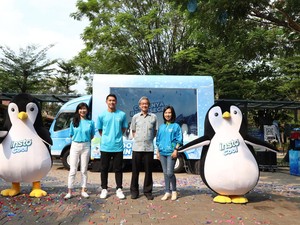 Gandeng Jonatan Christie, INSTO Wara-wiri Pakai Truk di Lokasi CFD