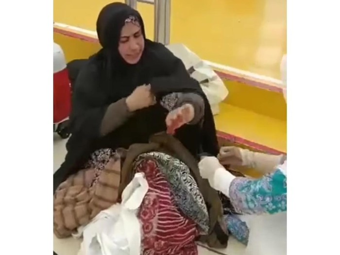 Jemaah haji asal Makassar, Tallassa yang memakai baju 15 lapis.