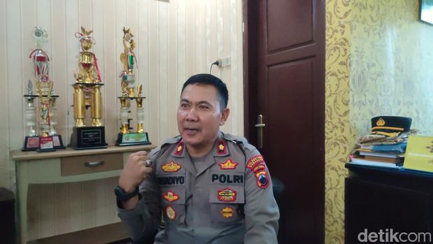 Kapolsek Tugu, Kompol Ngadiyo saat ditemui di kantornya, Kamis (6/7/2023).