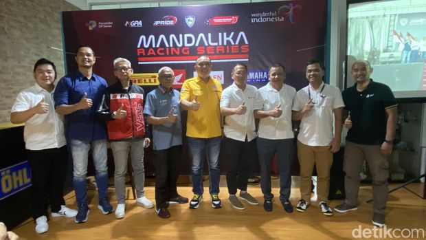 Konferensi pers Mandalika Racing Series