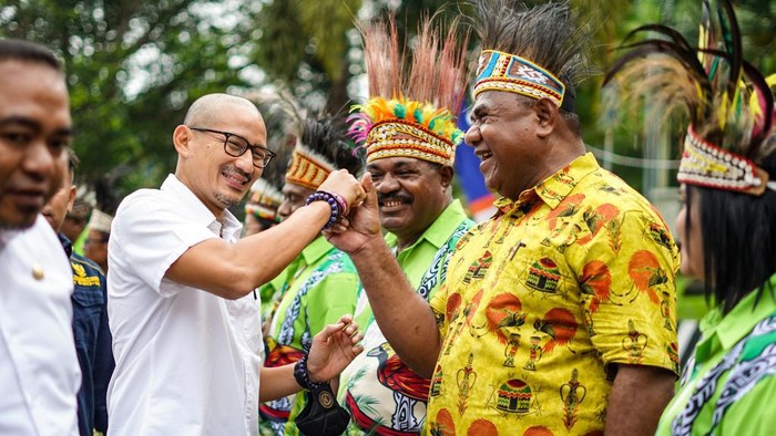 Kunker Sandiaga ke Papua