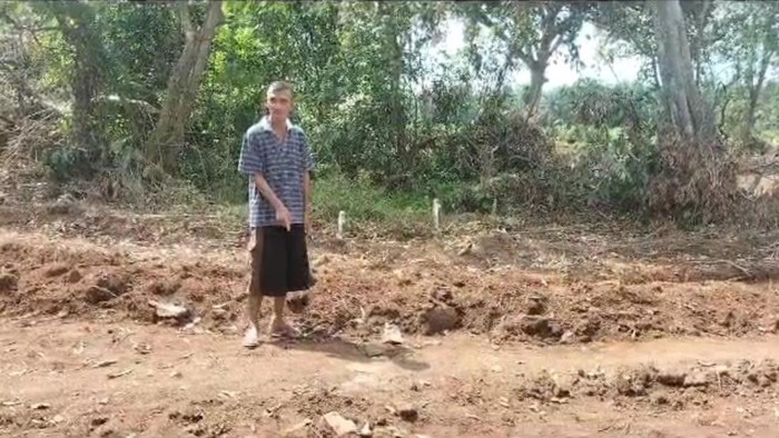 Lokasi makam yang dibongkar Kades di Ogan Komering Ilir (OKI). (Foto: Istimewa)