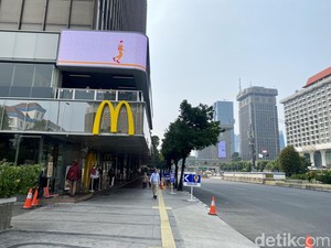 McDonalds Kembali Buka di Thamrin, Begini Suasananya!