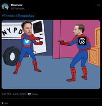 Threads, platform media sosial terbaru besutan Meta akhirnya rilis. Dengan cepat kedatangannya menarik perhatian orang-orang untuk menjajalnya. Tak terkecuali mereka pemain lama di Twitter.