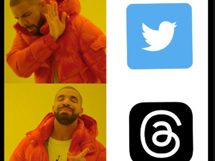Meme Kemunculan Threads di Tengah Kejayaan Twitter