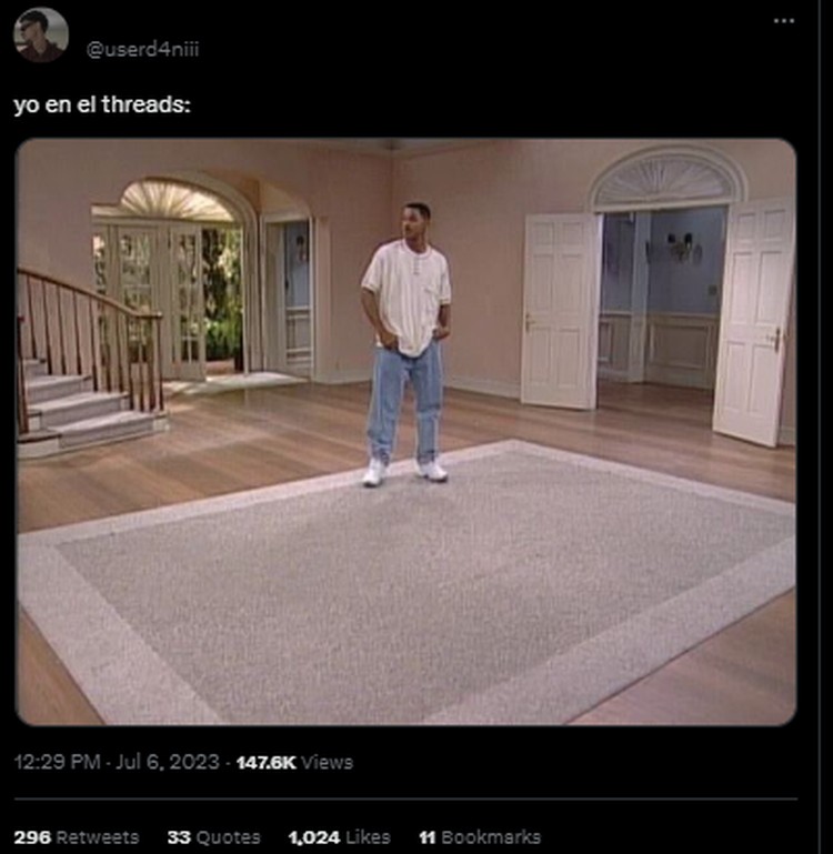 Meme Kemunculan Threads di Tengah Kejayaan Twitter Threads, platform media sosial terbaru besutan Meta akhirnya rilis. Dengan cepat kedatangannya menarik perhatian orang-orang untuk menjajalnya. Tak terkecuali mereka pemain lama di Twitter.