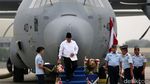 Momen Prabowo Serahkan Pesawat C-130J Super Hercules ke TNI