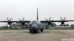 Momen Prabowo Serahkan Pesawat C-130J Super Hercules ke TNI