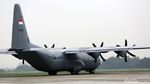 Momen Prabowo Serahkan Pesawat C-130J Super Hercules ke TNI