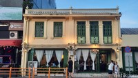 Bangunannya juga memiliki desain unik yang disebut arsitektur Sino-Portugese. Foto: Putu Intan/detikcom