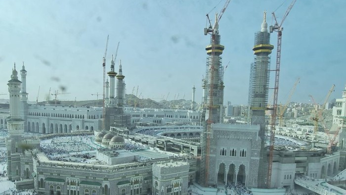 Potret Masjidil Haram yang terus diperluas