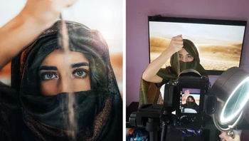 Manfaatkan televisi di rumah. Foto: Instagram.com/omahi_