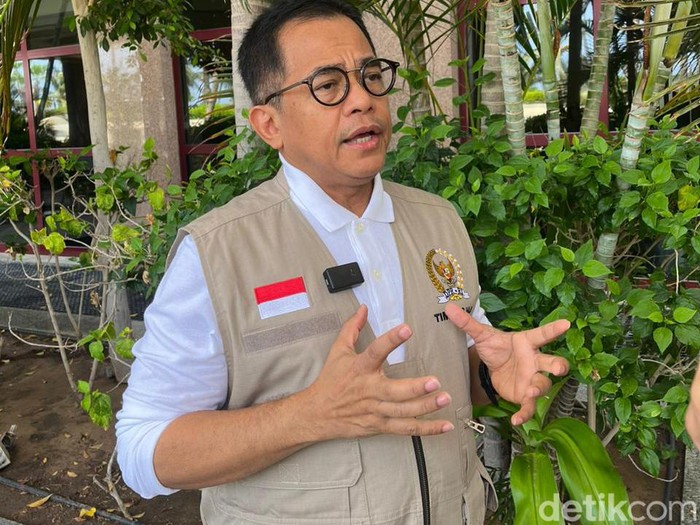 Sekretaris Jenderal DPR Indra Iskandar (Ahmad Toriq/detikcom)