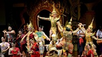 Pementasan tarian Thailand di Bali meriahkan Pesta Kesenian Bali ke-45.