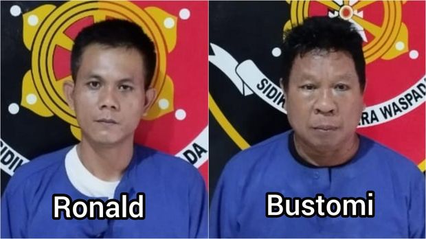 Tampang perampok IRT di Musi Rawas.