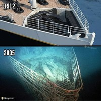 Titanic dulu dan sekarang