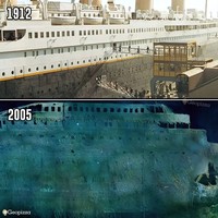 Titanic dulu dan sekarang