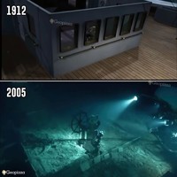 Titanic dulu dan sekarang