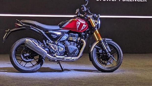 Triumph Speed 400 resmi meluncur di India.