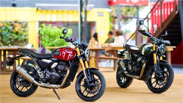Triumph Speed 400 resmi meluncur di India.